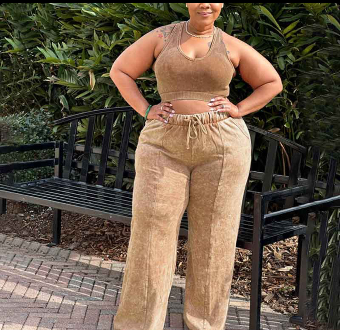 Lazy Days 2 piece pants set