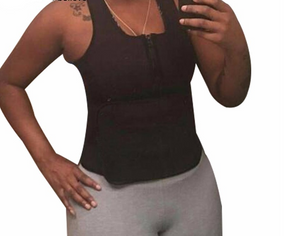 Curvy Plus Size Neoprene Gym Vest