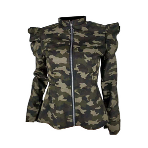 Curvy GI Jay Camouflage Jacket