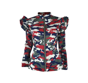 Curvy GI Jay Camouflage Jacket