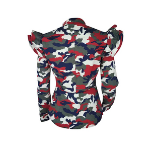Curvy GI Jay Camouflage Jacket