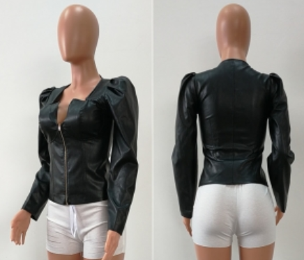 CP Bay Faux Leather Jacket